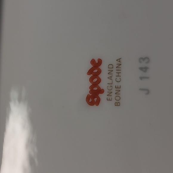 Spode bone China England. Octagonal - Picture 5 of 5